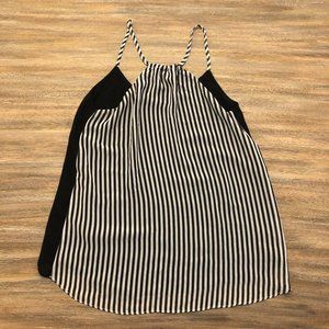 Naked Zebra Tanktop Tunic Black Stripes